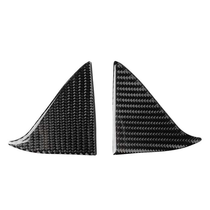 Car Carbon Fiber Front Inner Door A Triangle Decorative Sticker for Mazda Axela 2017-2018
