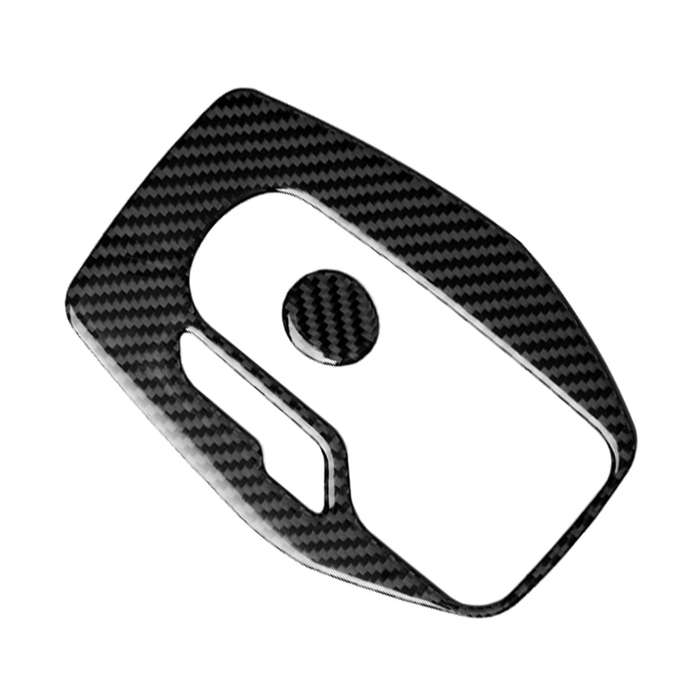 2 in 1 Car Carbon Fiber Gear Frame Decorative Sticker for Chevrolet Camaro 2017-2019