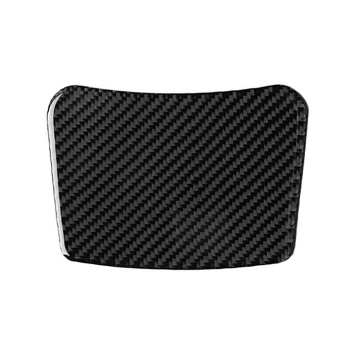 Car Carbon Fiber Rear Seat Storage Box Decorative Sticker for Chevrolet Camaro 2016