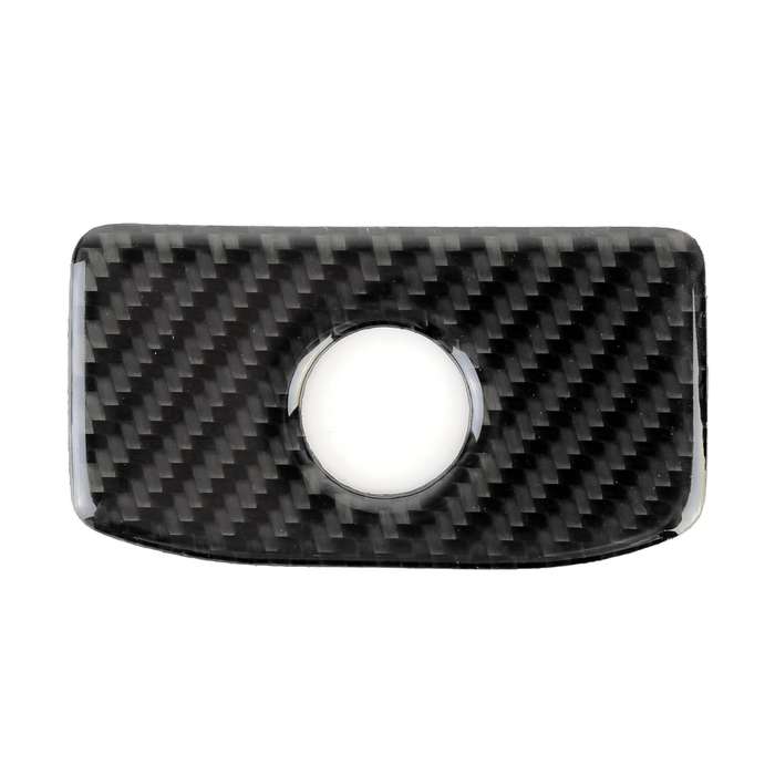 Carbon Fiber Car Storage Box Decorative Sticker for Jaguar F-PACE 2016-2020