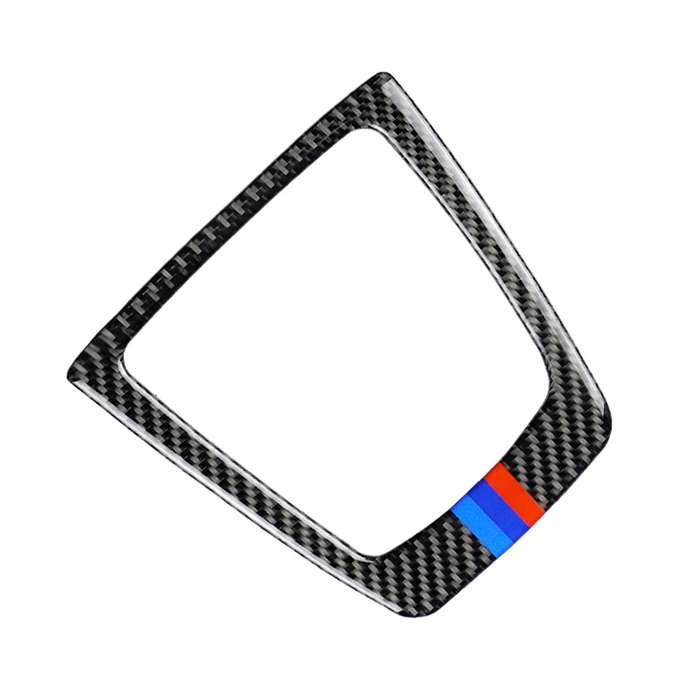Car Carbon Fiber Gear Position Panel Decorative Three Color Sticker for BMW Z4 2009-2015