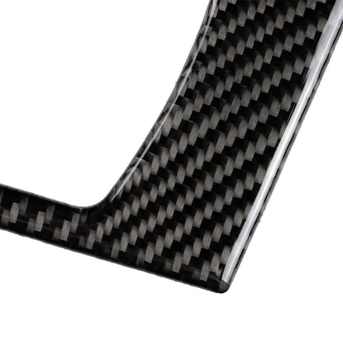Car Carbon Fiber Central Control CD Panel Three Color Decorative Sticker for BMW Z4 2009-2015
