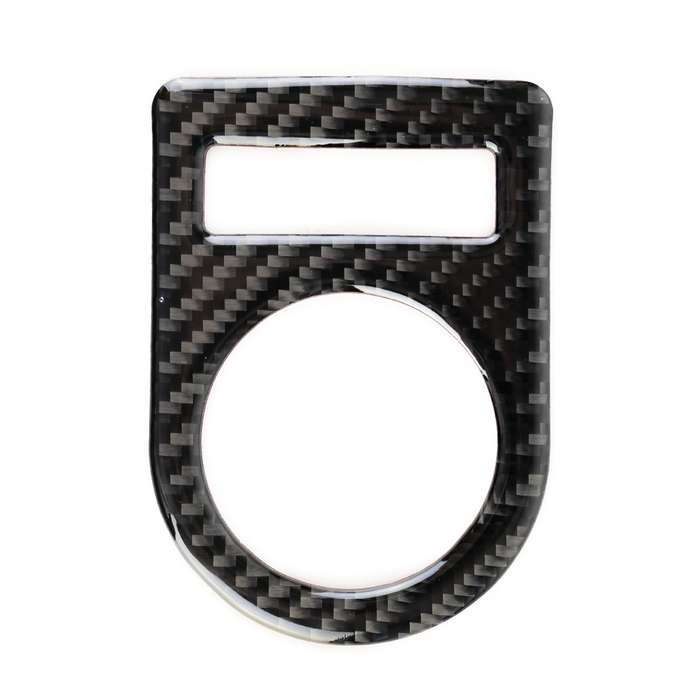 Carbon Fiber Car Gear Display Decorative Sticker for Jaguar F-PACE 2016-2020