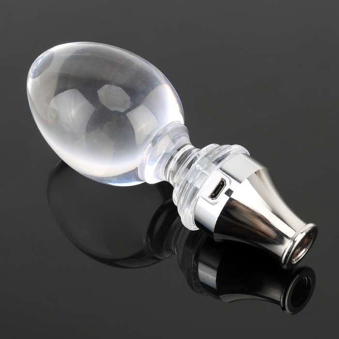 Universal Car Egg Shaped Crystal Gear Head Gear Shift Knob with Light
