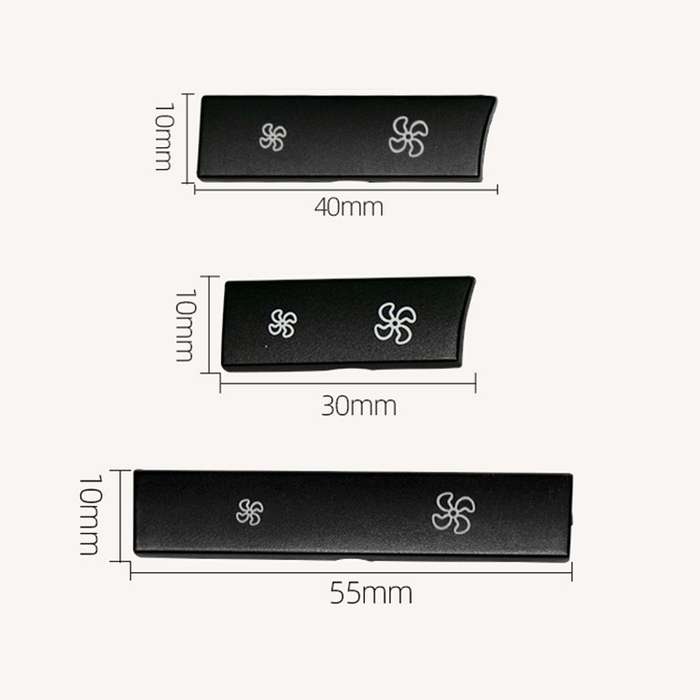 Car Wind Power Switch Air Conditioning Air Volume Button for BMW 5 Series 2011-2017 / 7 Series 2009-