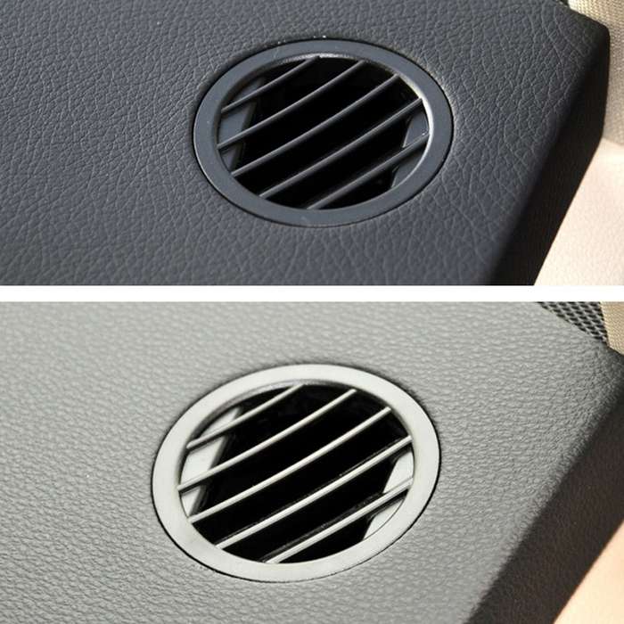 Car Left Side Dashboard Small Air Outlet Circular Air-conditioning Outlet for Mercedes-Benz GLK Clas