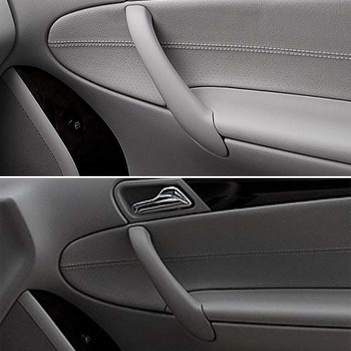 Car Front Left Inside Doors Handle Pull Trim Cover for Mercedes-Benz C-class W203 -2007, Left and Ri