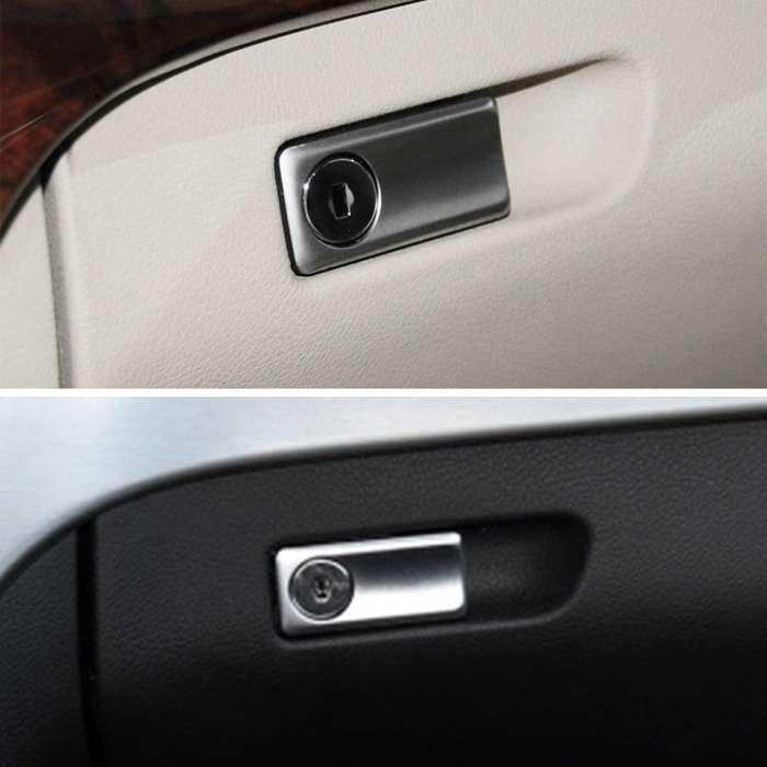 Car Glove Box Handle Switch for Mercedes-Benz W166 2012-, Left Driving (Beige)
