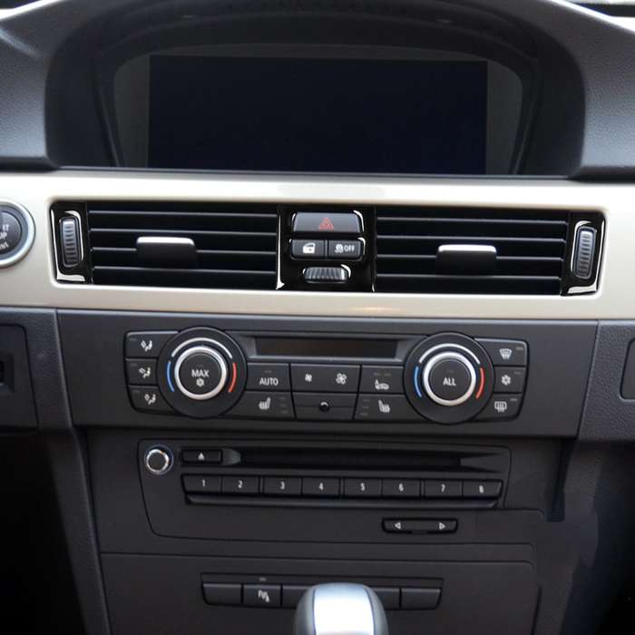 For BMW 3 Series E90/E92/E93 2005-2012 5pcs High Profile Car Air Conditioner Air Outlet Decorative S