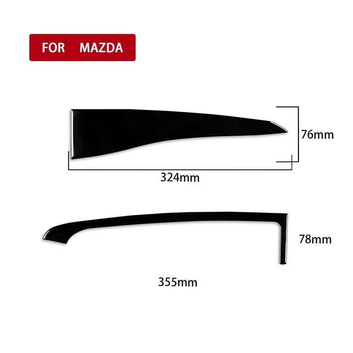 For Mazda 3 Axela 2010-2013 Car Central Display Screen Decorative Sticker, Right Drive