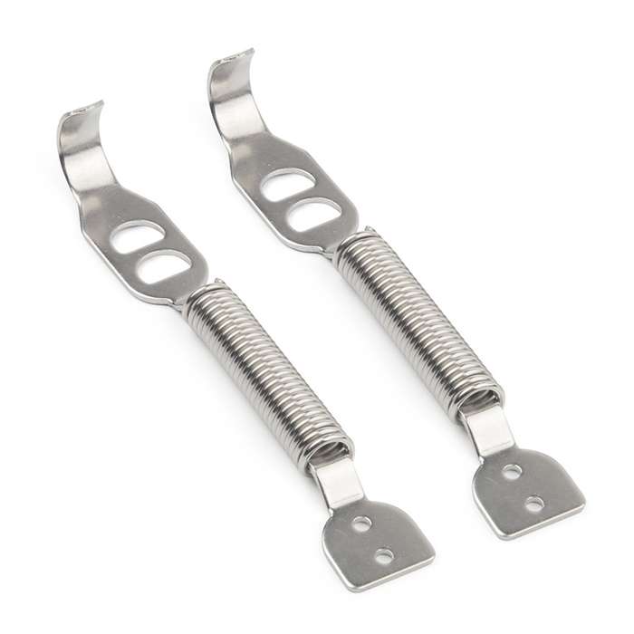 Universal Car Hood Tunning Boot Bonnet Springs Clips Pin Kit Hood Lock