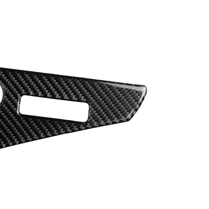 4 PCS Car Carbon Fiber Door Inner Handle Panel Decorative Sticker for Infiniti Q50 2014-2020, Left D