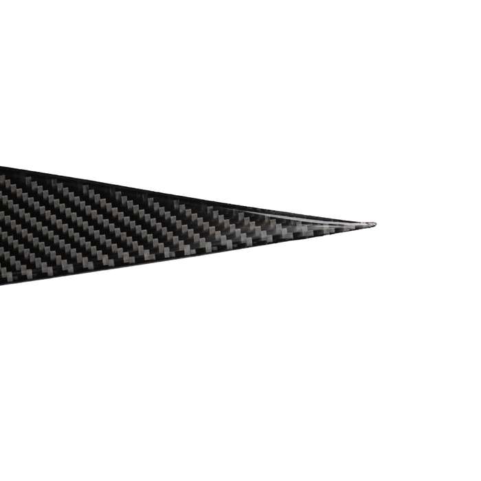 4 PCS Car Carbon Fiber Door Inner Handle Panel Decorative Sticker for Infiniti Q50 2014-2020, Left D