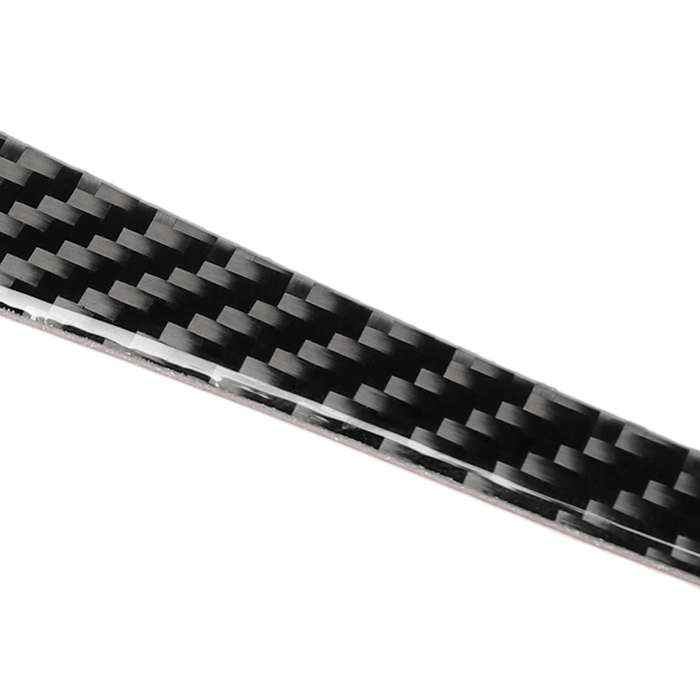 Car Carbon Fiber Left Side of the Dashboard Decorative Sticker for Infiniti Q50 / Q60 2014-2020, Lef