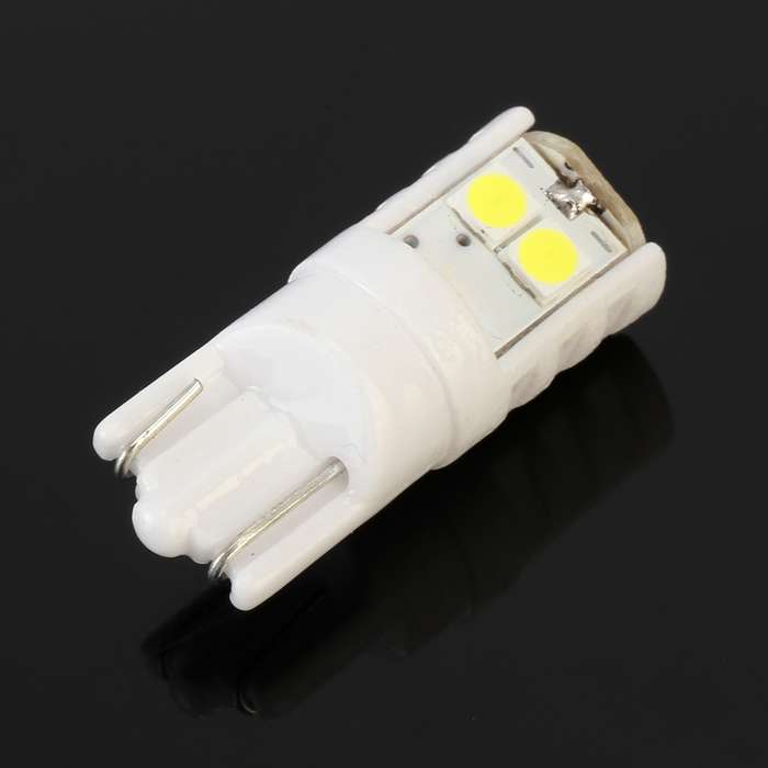 2 PCS T10 DC12V / 1W / 6000K / 80LM 6LEDs SMD-3030 Car Clearance Light