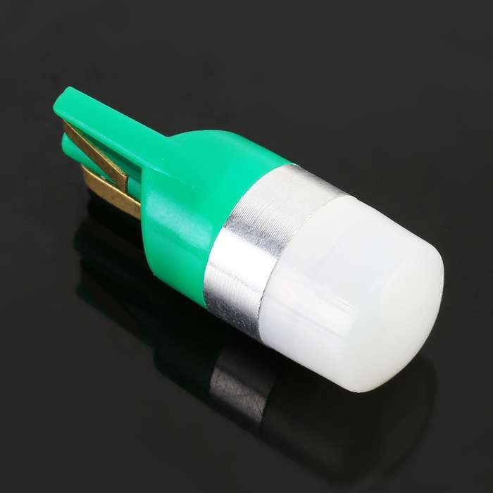10 PCS T10 / W5W / 168 / 194 DC12V / 0.6W 1LEDs SMD-3030 Car Clearance Light (Blue Light)