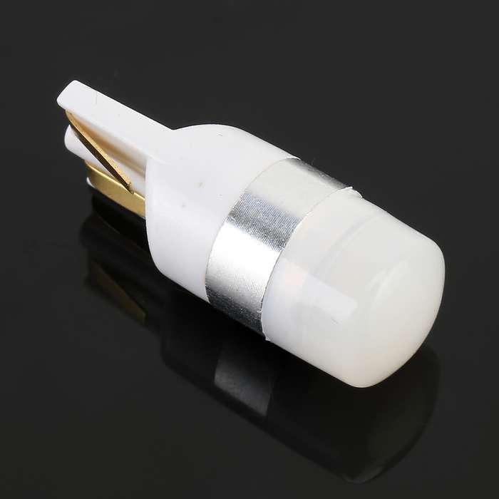 10 PCS T10 / W5W / 168 / 194 DC12V / 0.6W 1LEDs SMD-3030 Car Clearance Light (Blue Light)
