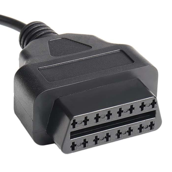 Car OBD 2 Female to USB Connector OBD Plug GPS Cable, Cable Length: 1m