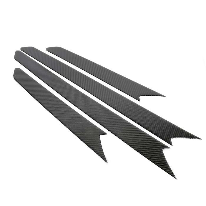 Car Carbon Fiber Door Panel Decorative Sticker for Volkswagen Tiguan L