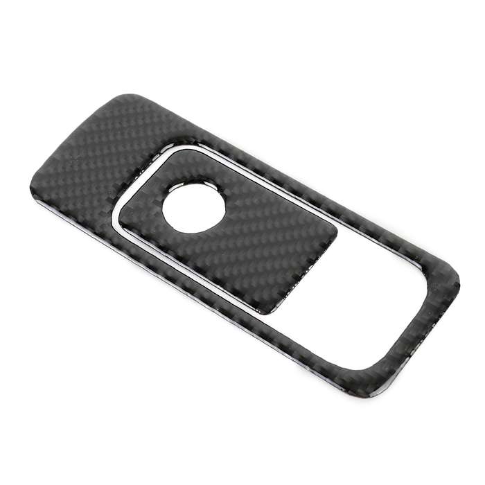 Car Carbon Fiber Front Passenger Seat Storage Handle Decorative Sticker for Volkswagen Tiguan L