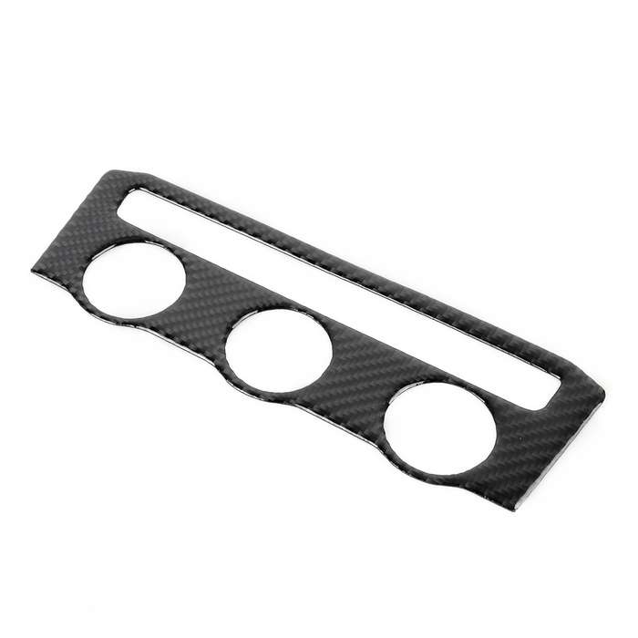 Car Carbon Fiber Air Conditioning Panel Decorative Sticker for Volkswagen Tiguan L, Low Configuratio
