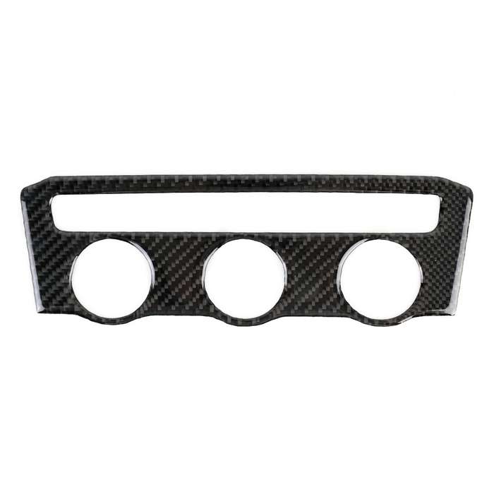 Car Carbon Fiber Air Conditioning Panel Decorative Sticker for Volkswagen Tiguan L, Low Configuratio
