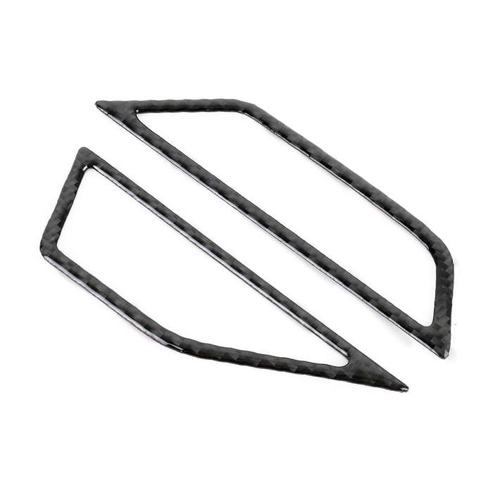 Car Carbon Fiber Dashboard Air Outlet Frame Decorative Sticker for Volkswagen Tiguan L
