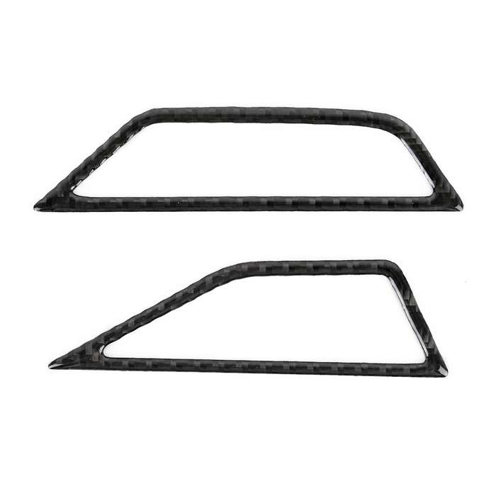 Car Carbon Fiber Dashboard Air Outlet Frame Decorative Sticker for Volkswagen Tiguan L
