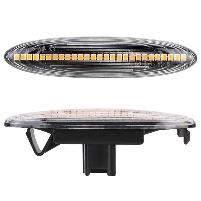 2 PCS DC12V / 5W Car LED Dynamic Blinker Side Lights Flowing Water Turn Signal Light for Lexus, Ambe