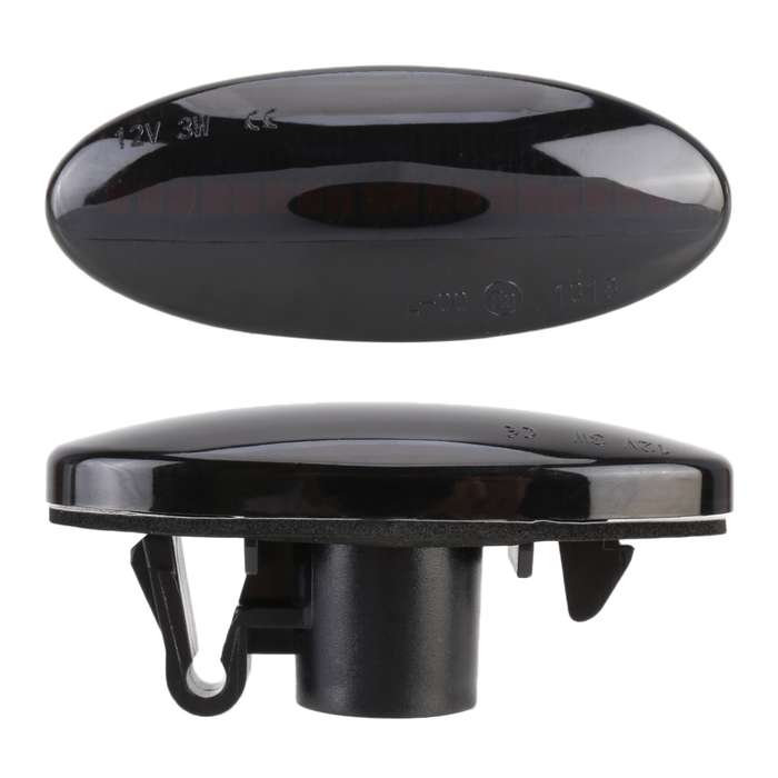 2 PCS DC12V / 3W Car LED Dynamic Blinker Side Lights Flowing Water Turn Signal Light for Nissan, Amb