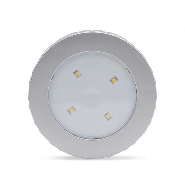 R-1633 4.5V / 0.3W 4LEDs Car Indoor Dome Light LED Touch Night Light (Gold)