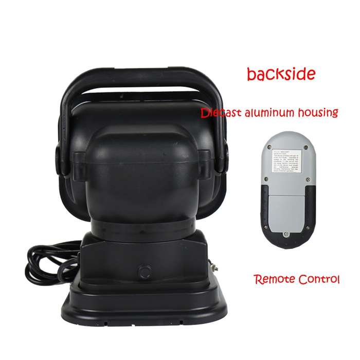 60W DC 12-24V 400LM Car 200m Wireless Remote Control 360 Degree Adjustable LED Search High Bay Light