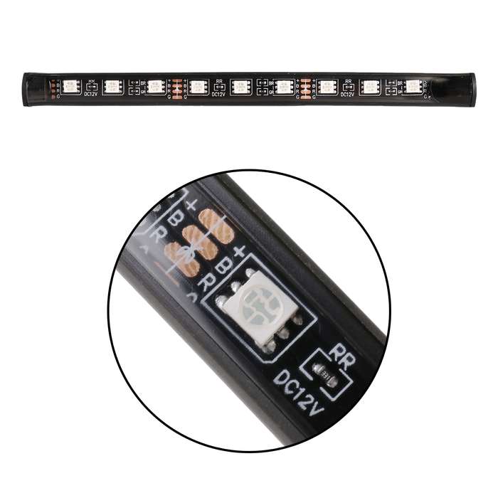 4 in 1 Universal Car USB 8-color APP Control LED Atmosphere Light Decorative Lamp, with 9LEDs Lamps