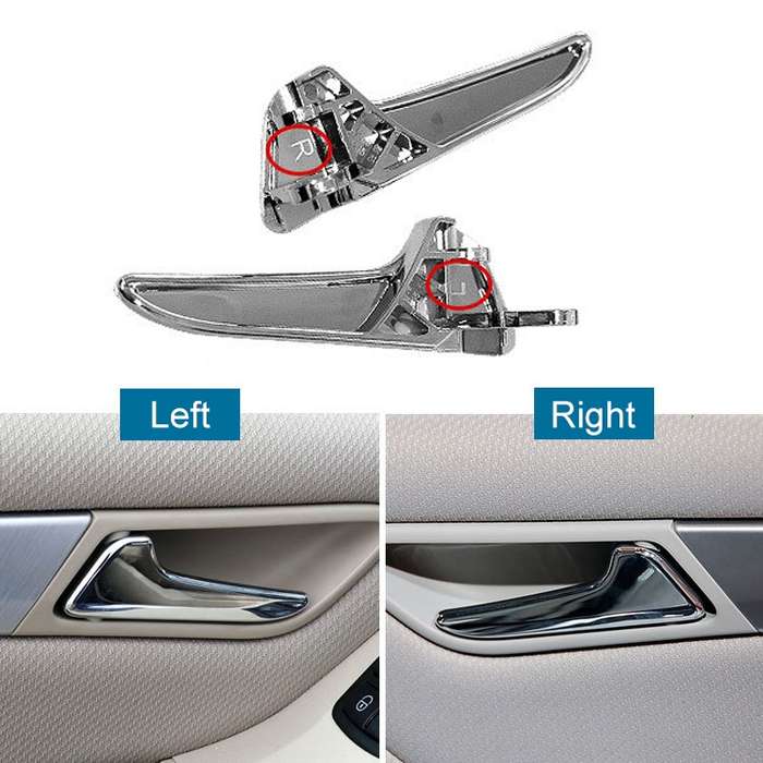 Car Left Side Inner Door Handle for Mercedes-Benz A Class W149 / B Class W245, Left and Right Drive
