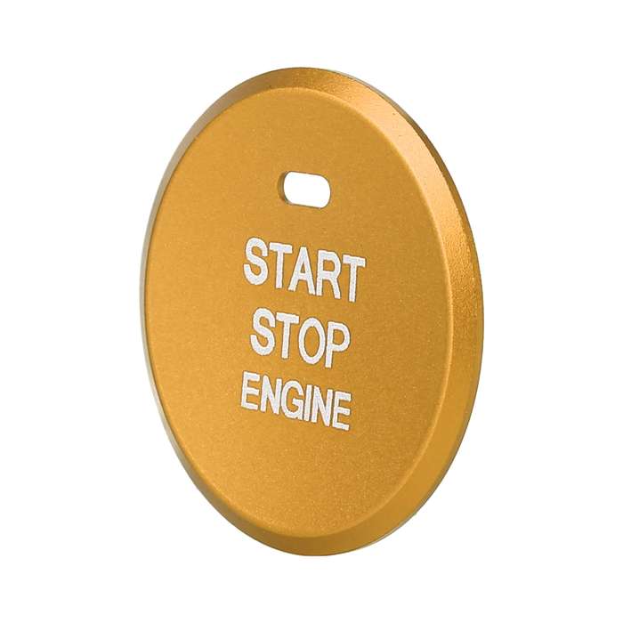 Car Engine Start Key Push Button Inner Ring Trim Sticker Decoration for Mazda Axela CX-30 2020 (Blue