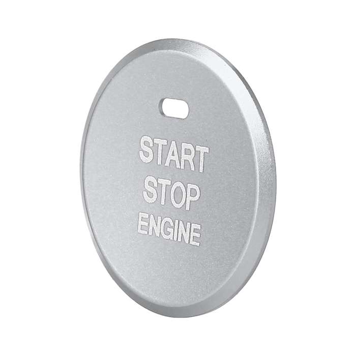 Car Engine Start Key Push Button Inner Ring Trim Sticker Decoration for Mazda Axela CX-30 2020 (Blue