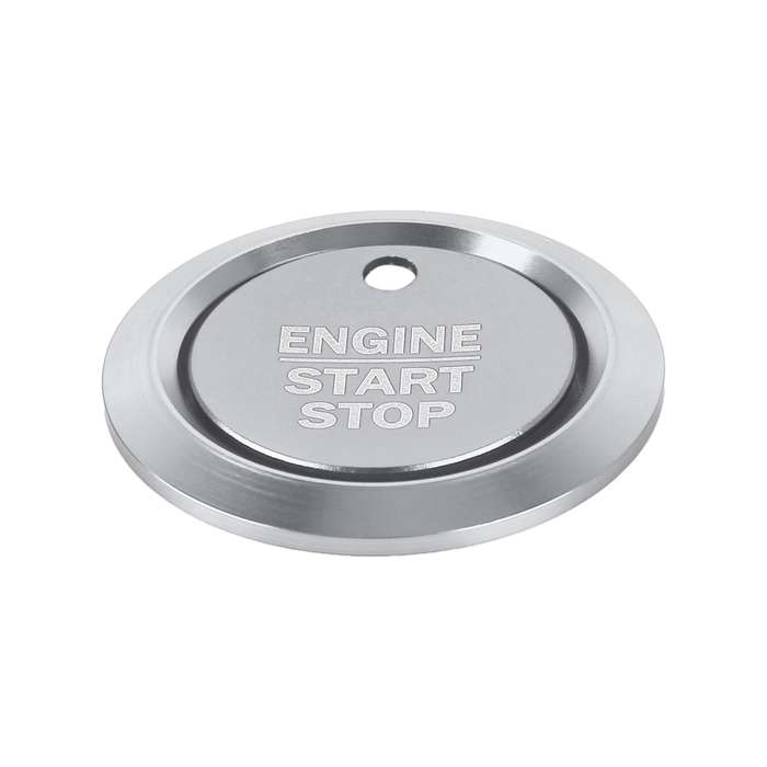 Car Engine Start Key Push Button Ring Trim Sticker Decoration for Ford F150 (Gold)