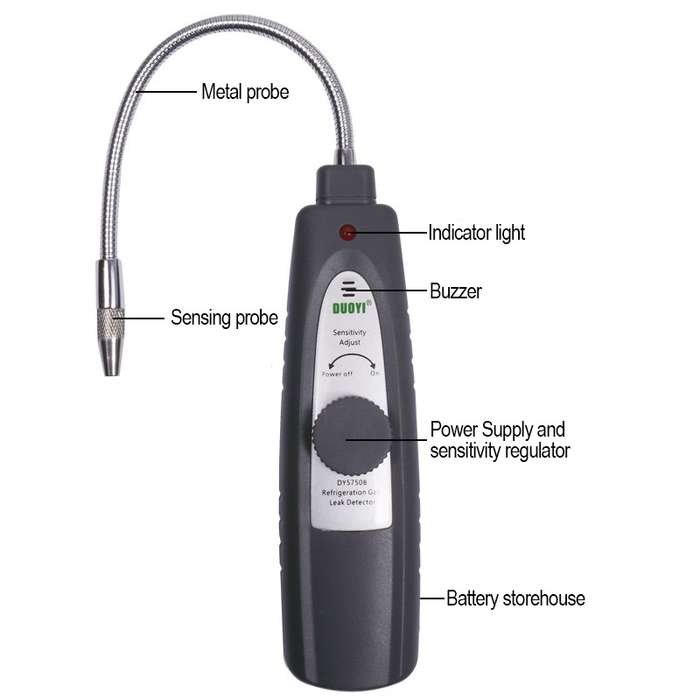 DUOYI DY5750B Car Air Conditioner Leak Detector