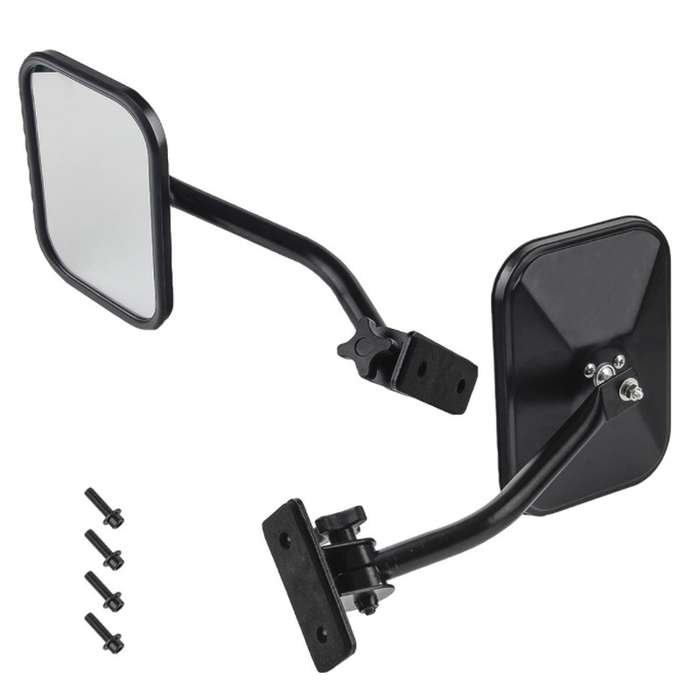 SF-JP-003 Pair Car Side Door Rearview Mirror Adjustable Shape Angle Lens Blind Spot Exterior Mirror