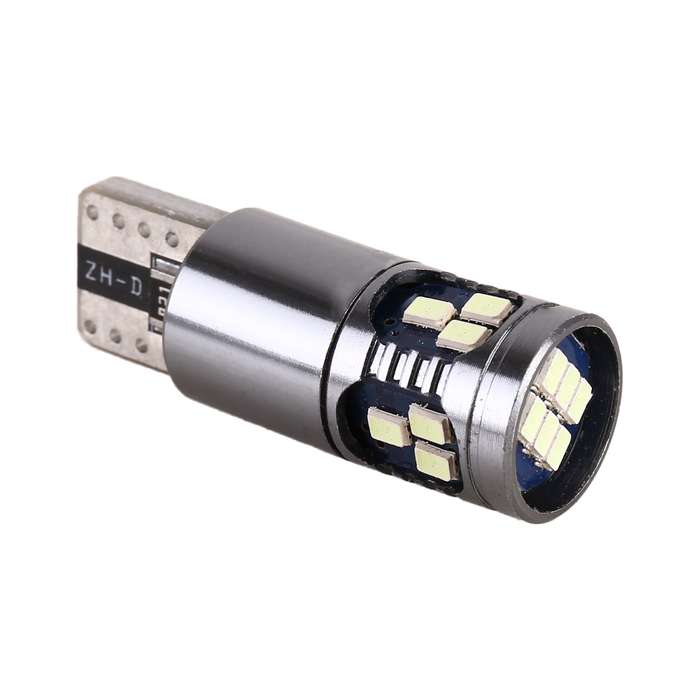 4 PCS T10 DC12V / 2.5W Car Clearance Light 18LEDs SMD-3020 Lamp Beads(White Light)
