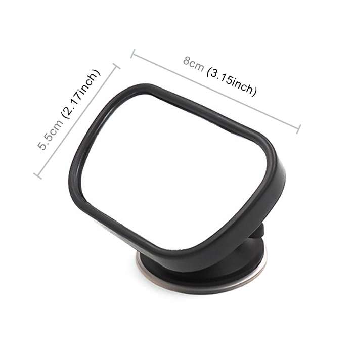 2 PCS Car Child Baby Safety Seat Observation Viewing Rearview Mirror