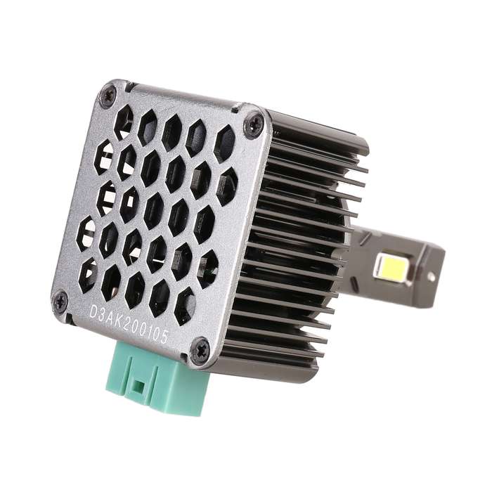 1 Pair D Series D3 Car HID Ballast to LED Headlight DC12V 35W 6000K 7000LM, 7040 Lamp Bead