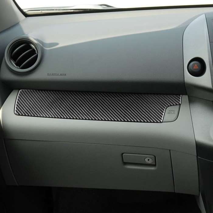 Carbon Fiber Car Co-pilot Control Panel Decorative Sticker for Toyota Old RAV4 2006-2013,Right Drive