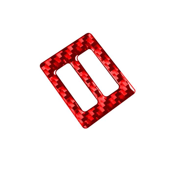 Carbon Fiber Car Central Air Outlet Switch Decorative Sticker for Toyota Corolla 2014-2018,Left and