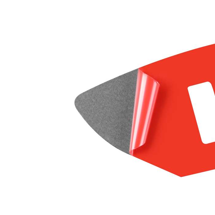 4 PCS / Set Carbon Fiber Car Lifting Decorative Sticker for Toyota Corolla 2014-2018,Left Drive (Red