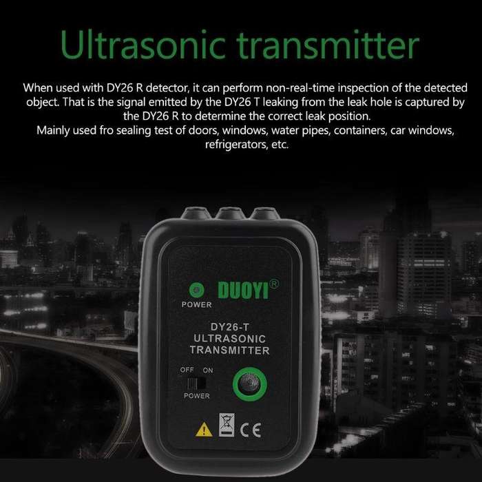DUOYI DY26 Car Ultrasonic Flaw Detectors Portable Vacuum Sealing Leakage Tester