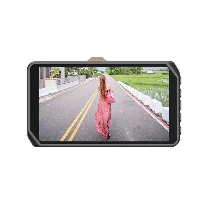 Q50 Car 4 inch HD 1080P Night Vision Front and Rear Dual-lens Driving Recorder
