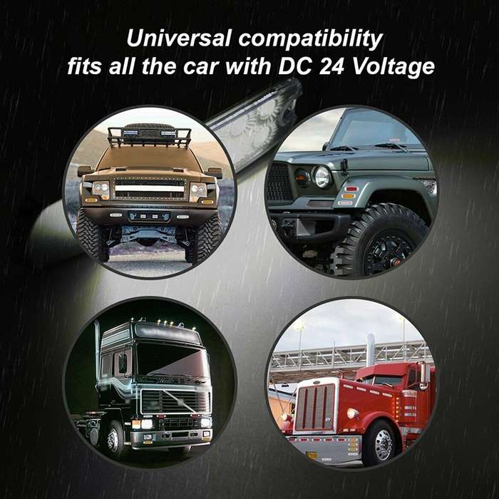 4 PCS MK-338 DC12-24V Truck 12LEDs Side Clearance Maker Light (Red Light)