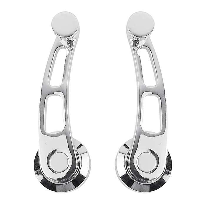 Car 4-1/4 inch Electroplated Winder Handle Crank Door Lever Handle for Chevrolet / Ford / Chrysler