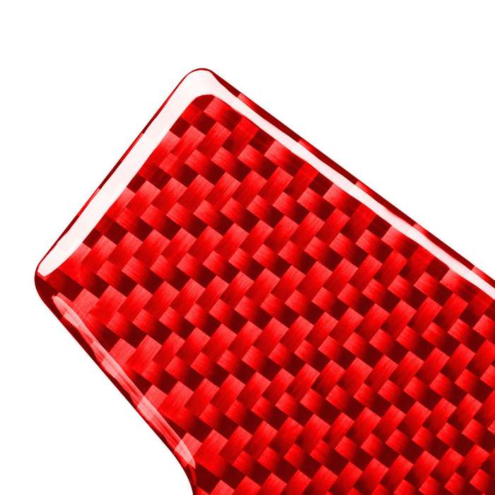 Car Carbon Fiber Passenger Center Control Panel Decorative Sticker for Toyota RAV4 2006-2013, Left D